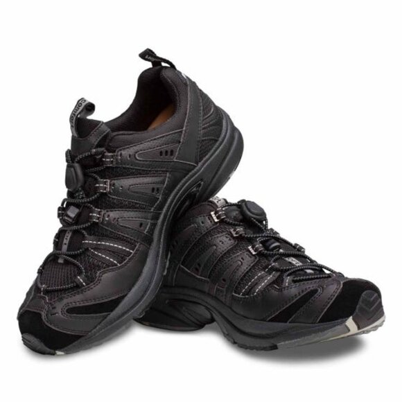 Size 12 Wide - Dr. Comfort 7611-W-12.0 Performance Therapeutic Black #7611 - Picture 2 of 12